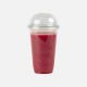 16oz Smoothie Cups with Dome Lids 1000
